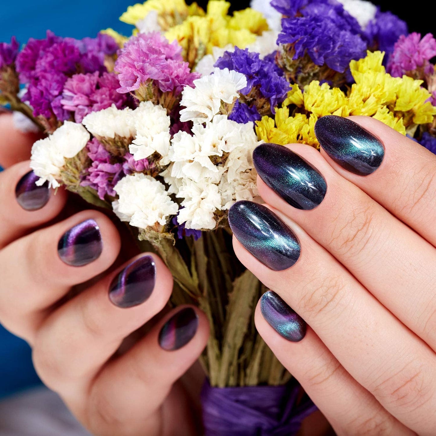 Nail Art Werkzeug Magnetstift, 10 Stück Nagel Magnet Stick Zestaw narzędzi, Nagel Magnet Stift i Starker Magnes Stock Punktierungsstifte dla majsterkowiczów 3D Magnetics Katzenauge UV Gel Polnisch Nagel Kunst