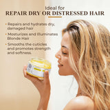 Intea Chamomile - Blonde Reflections Hair Mask - Nawilża i odżywia blond włosy - 250 ML Naty Shop Hair Mask