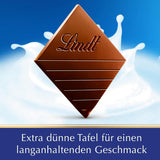 Lindt EXCELLENCE Ekstra kremowa czekolada mleczna | Batonik 100g | Wyśmienita, mleczna czekolada premium o kremowym, mlecznym smaku | Intensywny i trwały aromat | Czekoladowy prezent