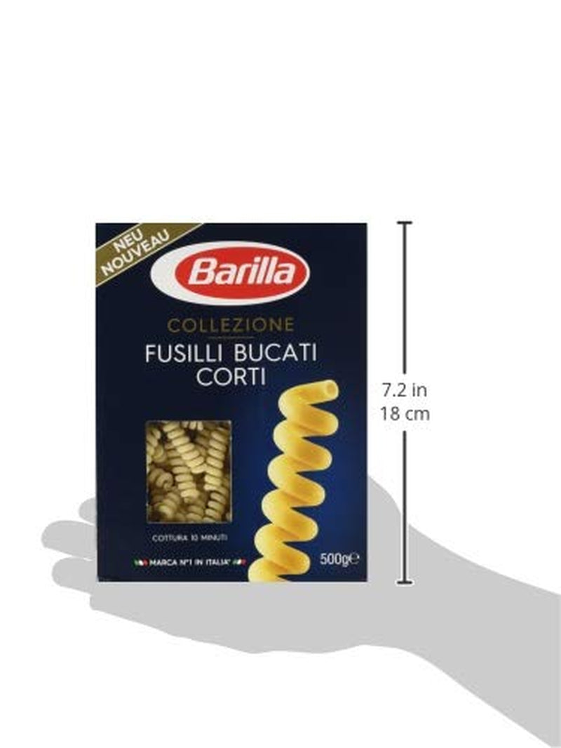 Makaron Barilla Collezione Fusilli Krótkie kawałki, (1 x 500 g)
