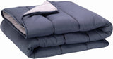 Pikolin Home - Dwustronna kołdra 300 G - Nordic dwukolorowe wypełnienie - Do łóżka 105 - Przytulna, ciepła, oddychająca, musztardowa żółć, 180 x 260 cm Kołdry i kołdry Naty Shop Domyślny tytuł
