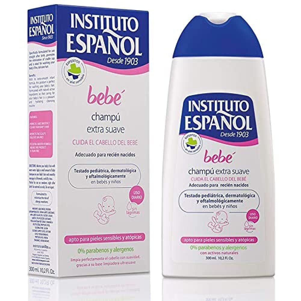 Linia dla niemowląt Champu Extra Suave - 300 ml. Dzieci - Kąpiel i pielęgnacja Naty Shop 6 sztuk (1 opakowanie) Aloe Vera
