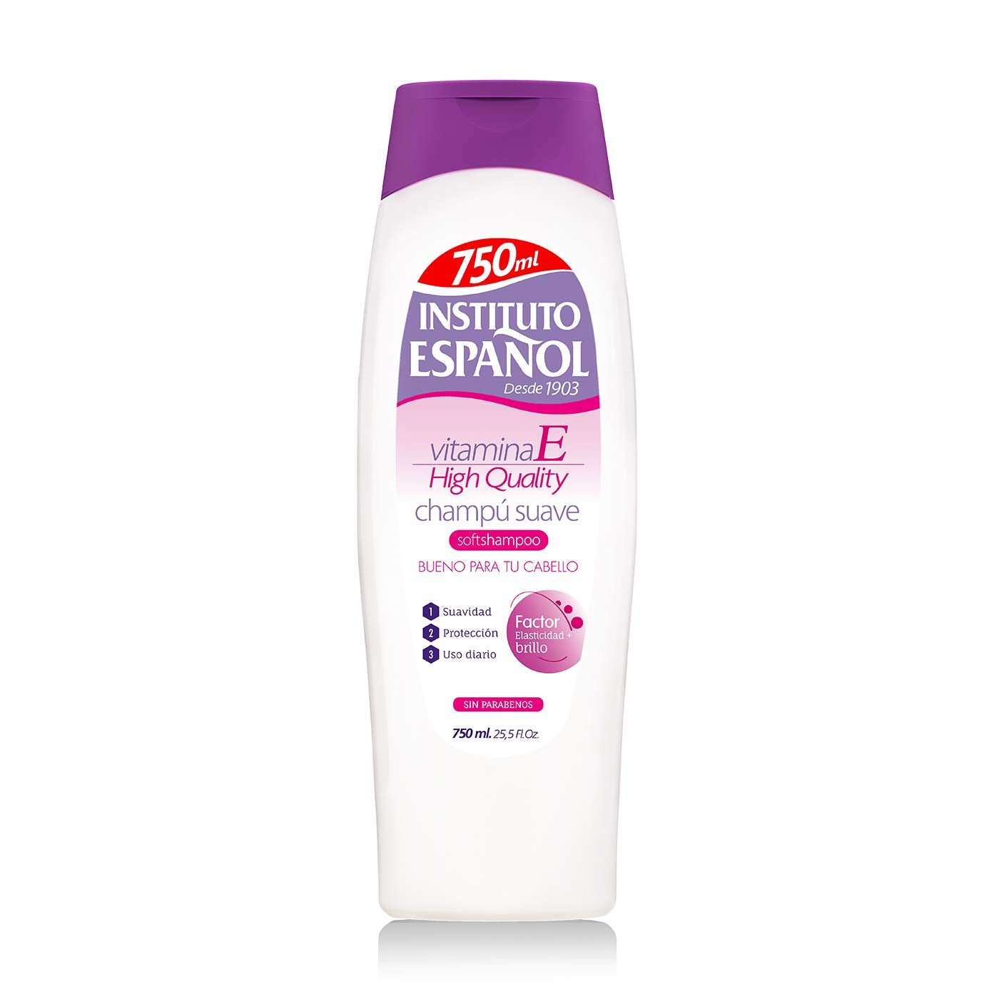 Linia dla niemowląt Champu Extra Suave - 300 ml. Dzieci - Kąpiel i pielęgnacja skóry Naty Shop 1 sztuka (1 opakowanie) w kwiaty