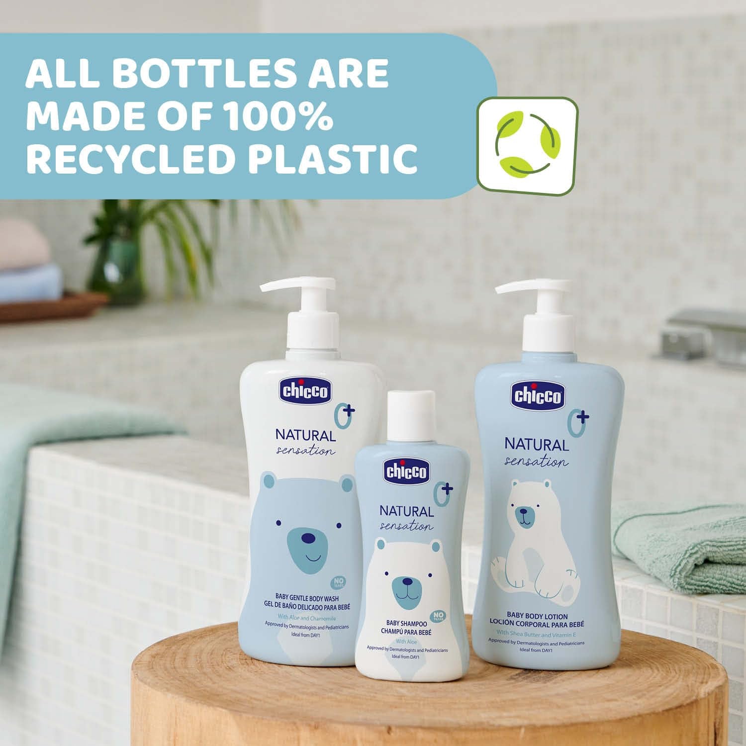 CHICCO NATURAL SENSATION - SZAMPON I KĄPIEL DLA DZIECI - BEZ NAPOJU, 200 ML Dzieci - Kąpiel i pielęgnacja Naty Shop