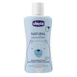 CHICCO NATURAL SENSATION - SZAMPON I KĄPIEL DLA DZIECI - BEZ NAPOJU, 200 ML Dzieci - Kąpiel i pielęgnacja Naty Shop 200 ml (1 opakowanie)