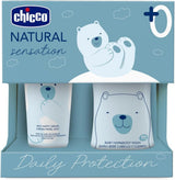 CHICCO NATURAL SENSATION - ZESTAW 2: 1 SZAMPON I KĄPIEL - NIESUSZĄCY 200 ML, 1 4W1 KREM DO ZMIANY 100 ML Dzieci - Kąpiel i pielęgnacja Naty Shop Tytuł domyślny