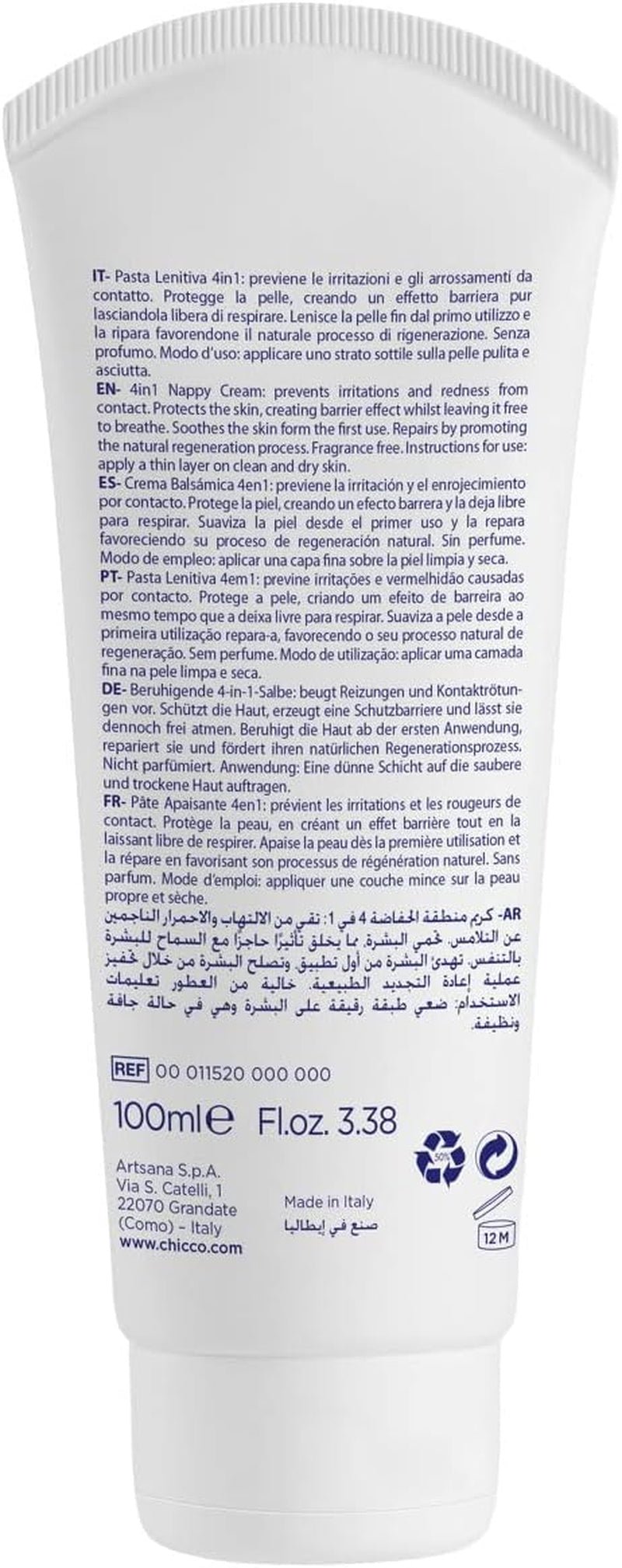 CHICCO NATURAL SENSATION - ZESTAW 2: 1 SZAMPON I KĄPIEL - NIESUSZĄCY 200 ML, 1 4W1 KREM DO ZMIANY 100 ML Dzieci - Kąpiel i pielęgnacja Naty Shop
