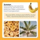 Chipsy bananowe 1 kg | Chrupiące plasterki chipsów bananowych z suszonymi owocami | zdrowa przekąska o pysznym smaku | Naty Kup produkty suszone