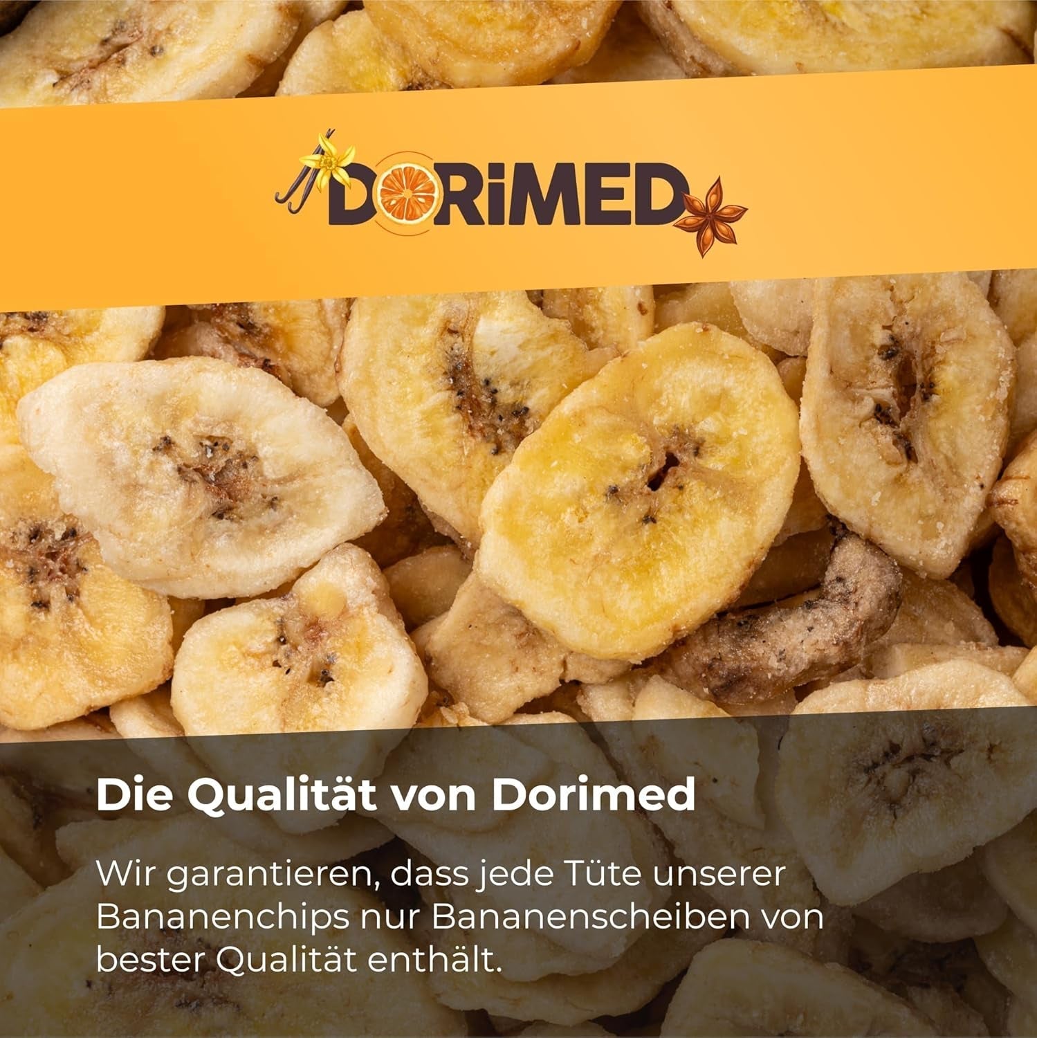 Chipsy bananowe 1 kg | Chrupiące plasterki chipsów bananowych z suszonymi owocami | zdrowa przekąska o pysznym smaku | Naty Kup produkty suszone