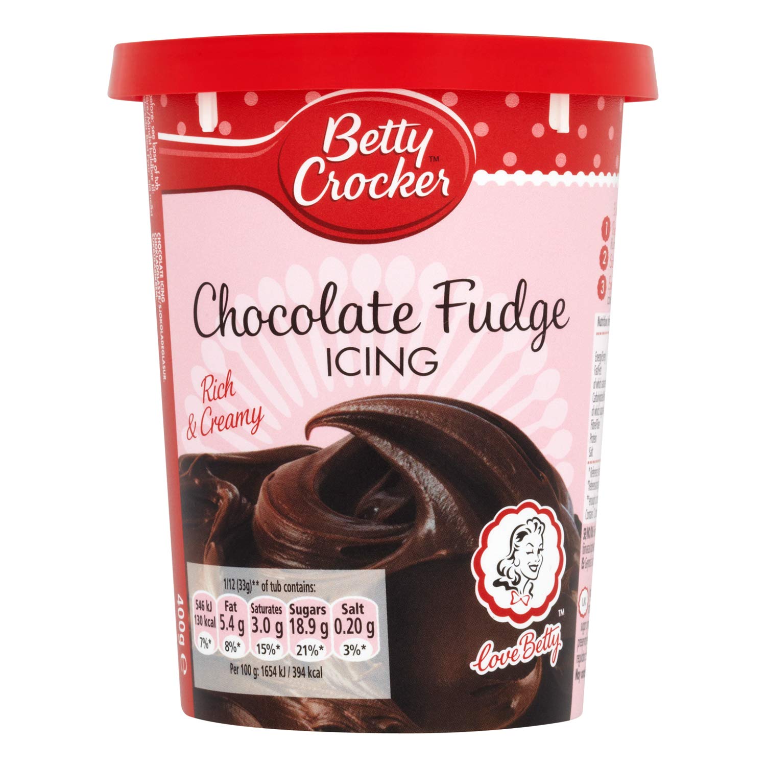 Chocolate Fudge Icing 400g - Lukier do ciasta z czekoladą i karmelem Naty Shop pasta cukrowa