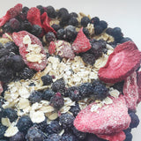 Liofilizowane gorzkie wiśnie | 100% naturalne kawałki owoców liofilizowanych Owoce suszone | Suszone gorzkie wiśnie | Liofilizowane gorzkie wiśnie | ZingyZoo Produkty odwodnione Naty Shop