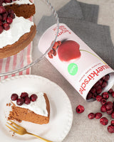 Wiśnie gorzkie liofilizowane BUAH® | Całe wiśnie jako przekąska lub do musli | Idealny zamiennik słodyczy | Wegańskie i bez dodatku cukru | 135g Naty Shop produkty suszone