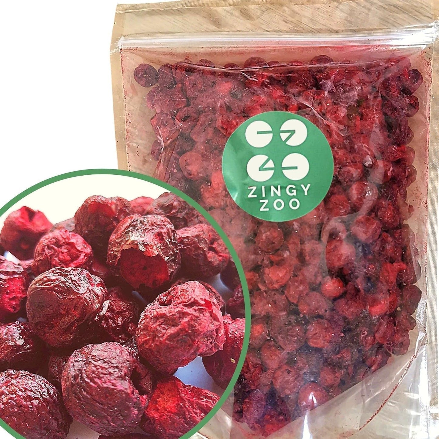 Wiśnie liofilizowane | Suszone wiśnie | Owoce liofilizowane | Owoce suszone liofilizowane | Owoce liofilizowane Wiśnie suszone | Futerkowe Smoothie Owoce liofilizowane (90g) Produkty suszone Naty Shop 300 G (1 opakowanie)