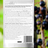 Liofilizowane czarne porzeczki | 100% naturalne suszone porzeczki | Bez dodatku cukru Zdrowe słodycze liofilizowane | Owoce liofilizowane Owoce liofilizowane Produkty suszone Naty Shop