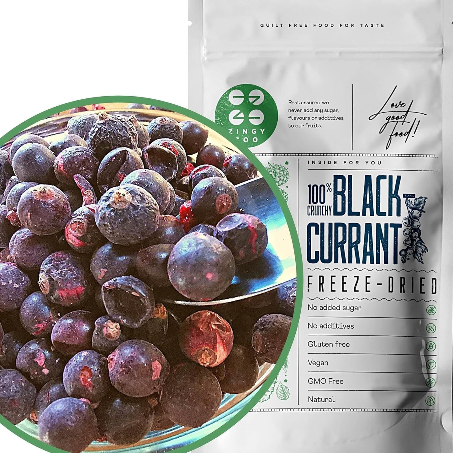 Liofilizowane czarne porzeczki | 100% naturalne suszone porzeczki | Bez dodatku cukru Zdrowe słodycze liofilizowane | Owoce liofilizowane Owoce liofilizowane Produkty suszone Naty Shop Tytuł domyślny