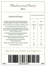 Organiczne niesłodzone czarne porzeczki - Porzeczki suszone Jagody owocowe - idealne do pieczenia Porzeczki Maliny Herbata Porzeczki czarne Porzeczki suszone Produkty suszone Naty Shop