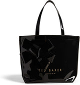 Damskie torby na zakupy Ted Baker Nikicon z kokardką winylową Damskie Naty Shop czarne