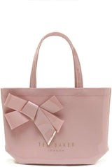 Damskie torby na zakupy Ted Baker Nikicon z kokardką winylową Damskie Naty Shop Różowe