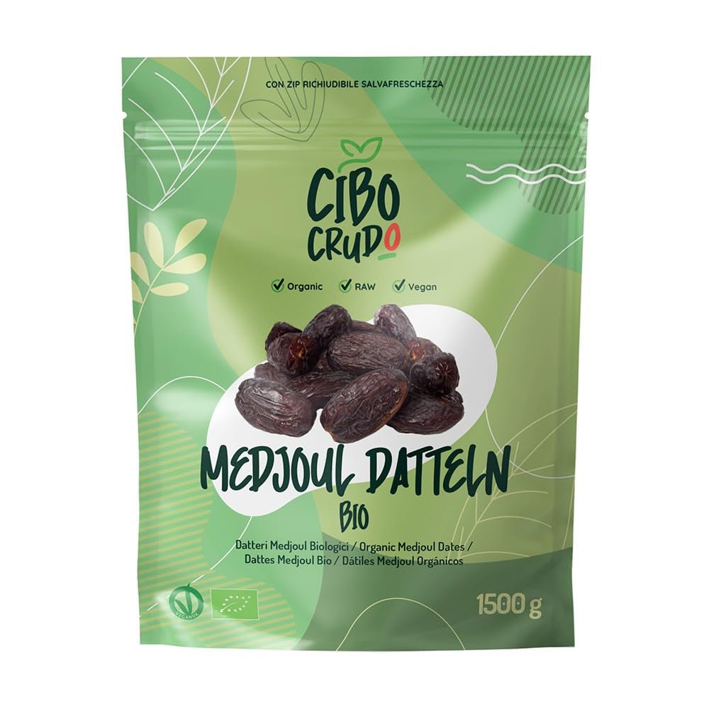 Deglet Nour Bio daktyle bez pestek - 500g. Naturalne organiczne suszone daktyle Deglet Nour. Suszone daktyle. Produkty suszone Naty Shop 1,5 kg Daktyle Medjool