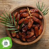 Deglet Nour Bio daktyle bez pestek - 500g. Naturalne organiczne suszone daktyle Deglet Nour. Suszone daktyle. Naty Kup produkty suszone