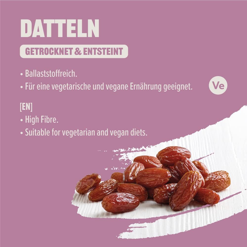 Daktyle suszone i bez pestek, produkty suszone Naty Shop 250g