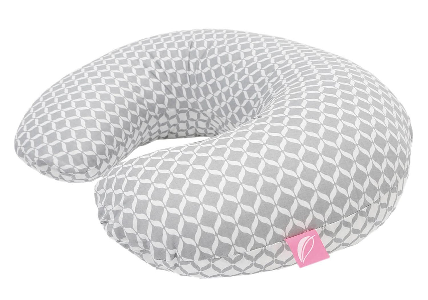 Ergonomiczna poduszka do karmienia, Oeko-Tex Standard 100, beżowa Artykuły spożywcze i do karmienia piersią Bebe Naty Shop Szary