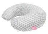 Ergonomiczna poduszka do karmienia, Oeko-Tex Standard 100, beżowa Artykuły spożywcze i do karmienia piersią Bebe Naty Shop Szary