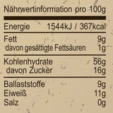 Seitenbacher Bio Müsli Voll-Biologische Mischung I Ohne Zugesetzten Zucker I Ohne Zugesetztes Fett I (1 X 750 G) Zboża Naty Shop