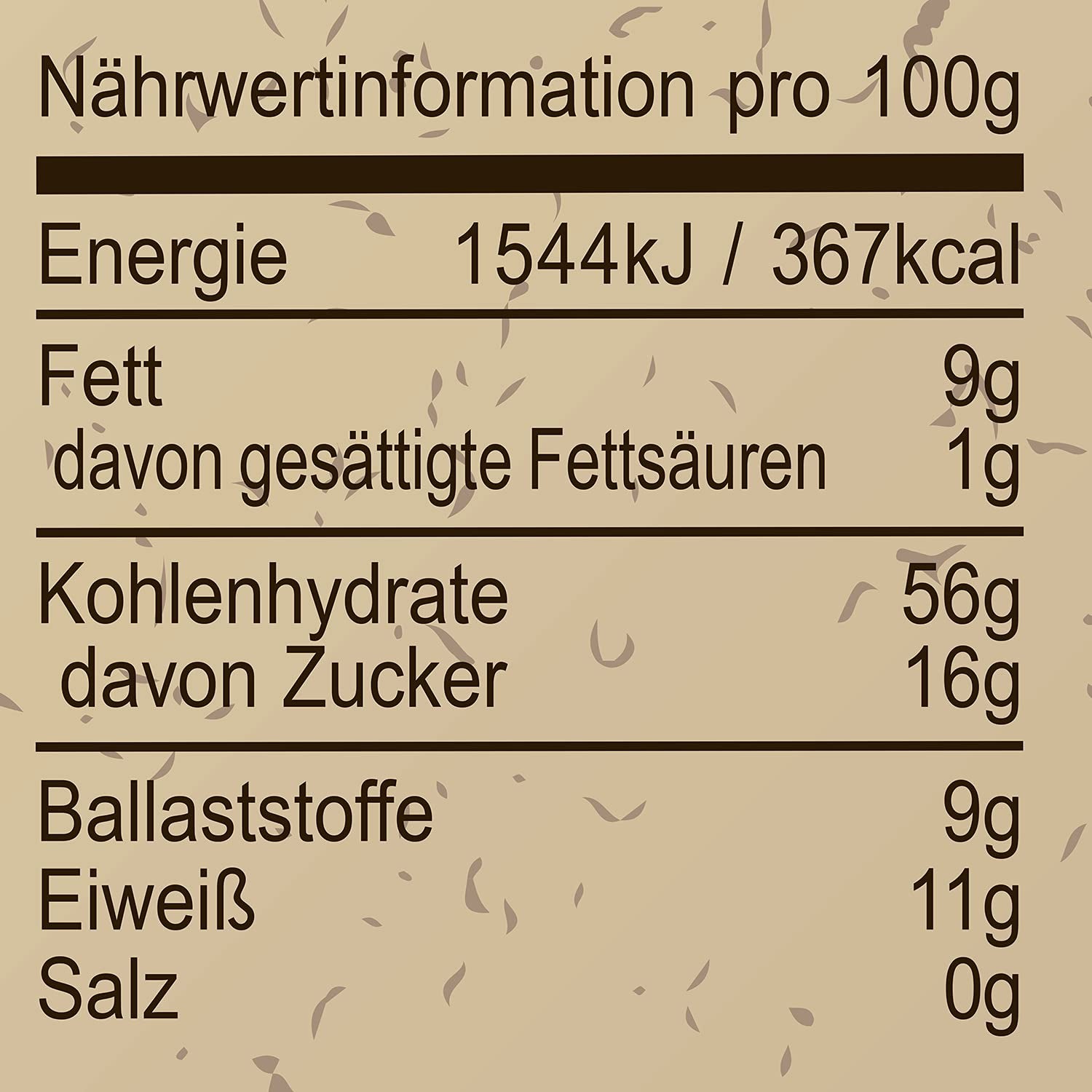 Seitenbacher Bio Müsli Voll-Biologische Mischung I Ohne Zugesetzten Zucker I Ohne Zugesetztes Fett I (1 X 750 G) Zboża Naty Shop