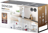 Mikser stojący Sencor Multifunktionaler, Ultra-Leistungsstark, 6 w 1, 1200 W, Mit Doppel-Schneebesen, Zerkleinerer & Mousseur, Kartoffelstampfer, Quadblade-Klingen Aus Titan, Stufenlose Bucatarie Naty Shop