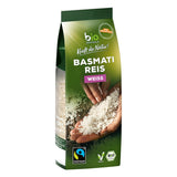 Biocentralny biały ryż Basmati | 7 x 500g | Certyfikat Fairtrade | Tradycyjne zboża | Idealny do dań orientalnych i curry | Opakowania łatwo nadające się do recyklingu (monofolia)
