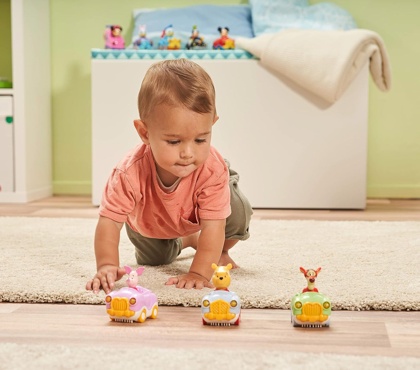 Vtech TUT TUT Baby Flitzer - Kabriolet Tygrysa - Autko z muzyką, zdaniami i ciekawymi dźwiękami - Dla dzieci w wieku 1-5 lat Bebe Toys Naty Shop