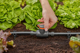 Zawór regulacyjno-odcinający Gardena Micro-Drip-System 13 mm (1/2 cala): Proste odcięcie rur i płynna regulacja przepływu wody, akcesorium do układania rur kroplowych (13207-20)