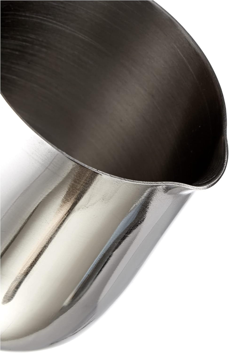 Cilio 0000201383 Karafka do latte macchiato, stal nierdzewna, srebrna, 6,4 x 7,4 x 7,6 cm