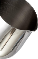 Cilio 0000201383 Karafka do latte macchiato, stal nierdzewna, srebrna, 6,4 x 7,4 x 7,6 cm