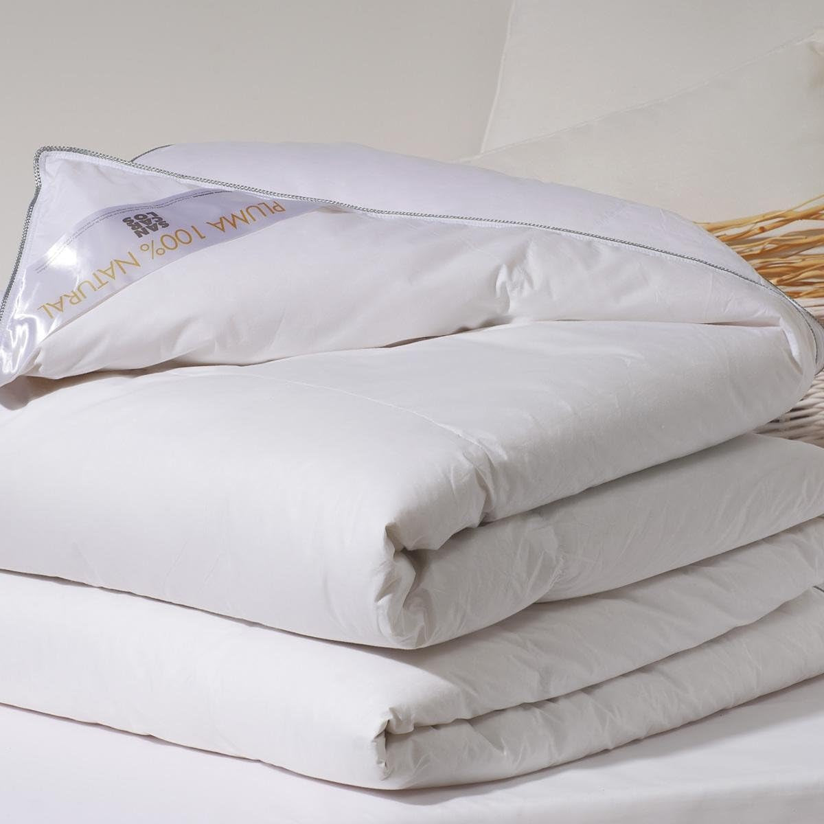 Platyna, puch gęsi, 300 G/M², 240 X 220 Cm, biały (biały) Pościele i kołdry Naty Shop Bianco 260X240 Cm