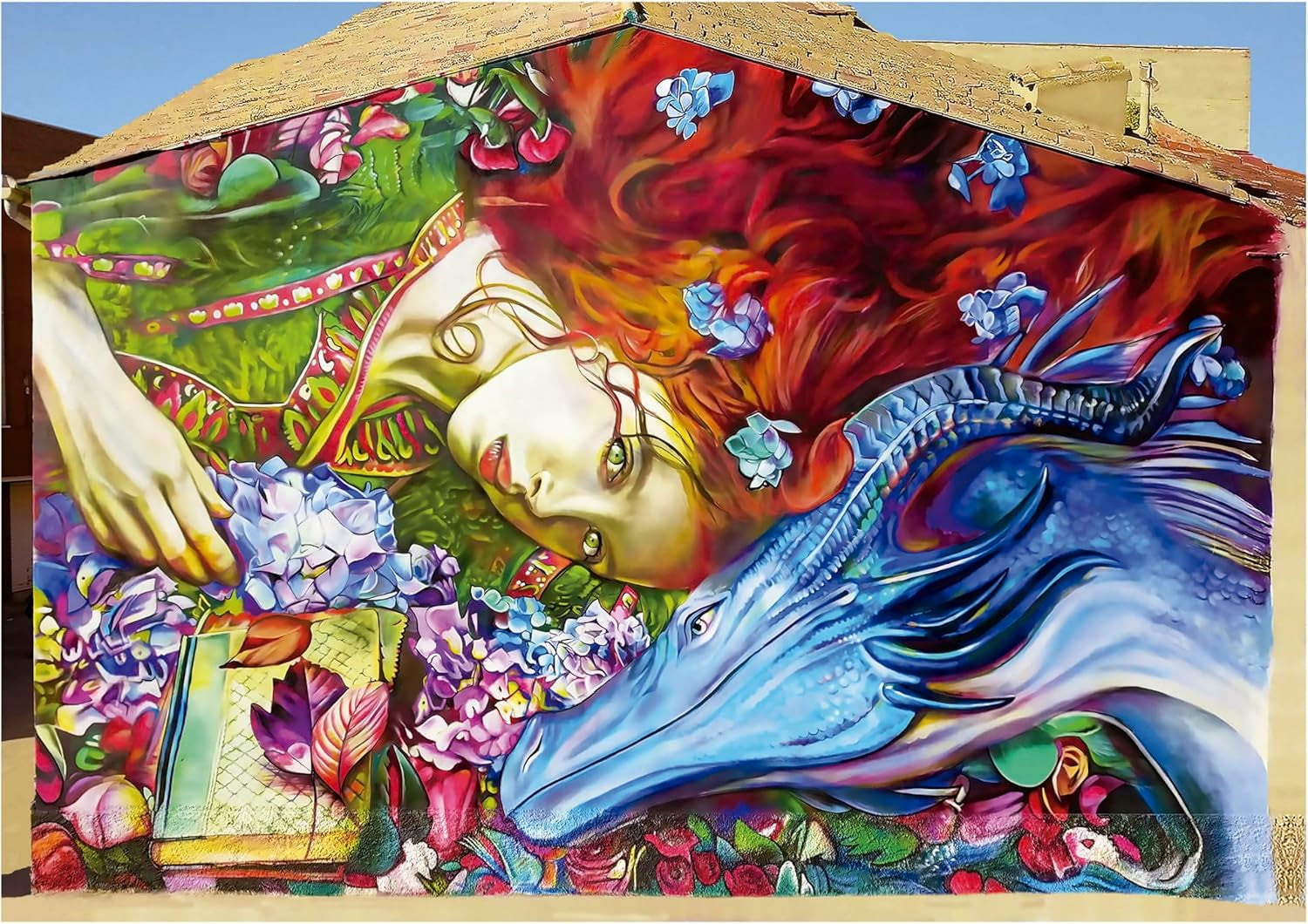 Educa - Puzzle 1000 elementów dla dorosłych | Sant Jordi, Lily Brick. Wymiary: 68 X 48 cm. Zawiera klej do puzzli Fixpuzzle. Od 14 lat (19926) Sklep Puzzle Naty