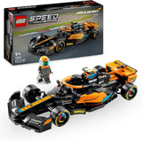 LEGO Speed Champions Samochód wyścigowy Formuły 1 Mclaren 2023 Zabawka dla dzieci powyżej 9 lat Chłopcy i dziewczęta lubiące się bawić Model pojazdu do samodzielnego zbudowania Wystrój pokoju dziecięcego 76919 Zestawy do budowania Besuche den LEGO-Store Single