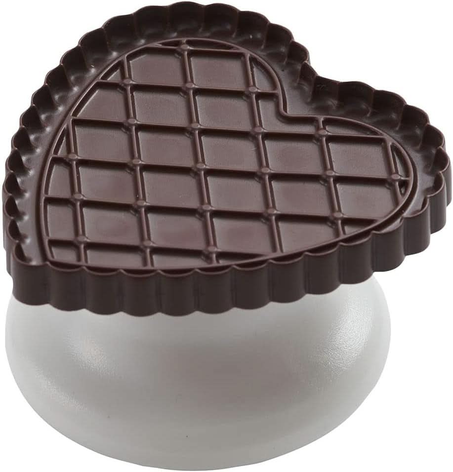Silikomart 22.166.77.0165 CKC06, Zestaw w kształcie czekolady i nóż kuchenny Naty Shop