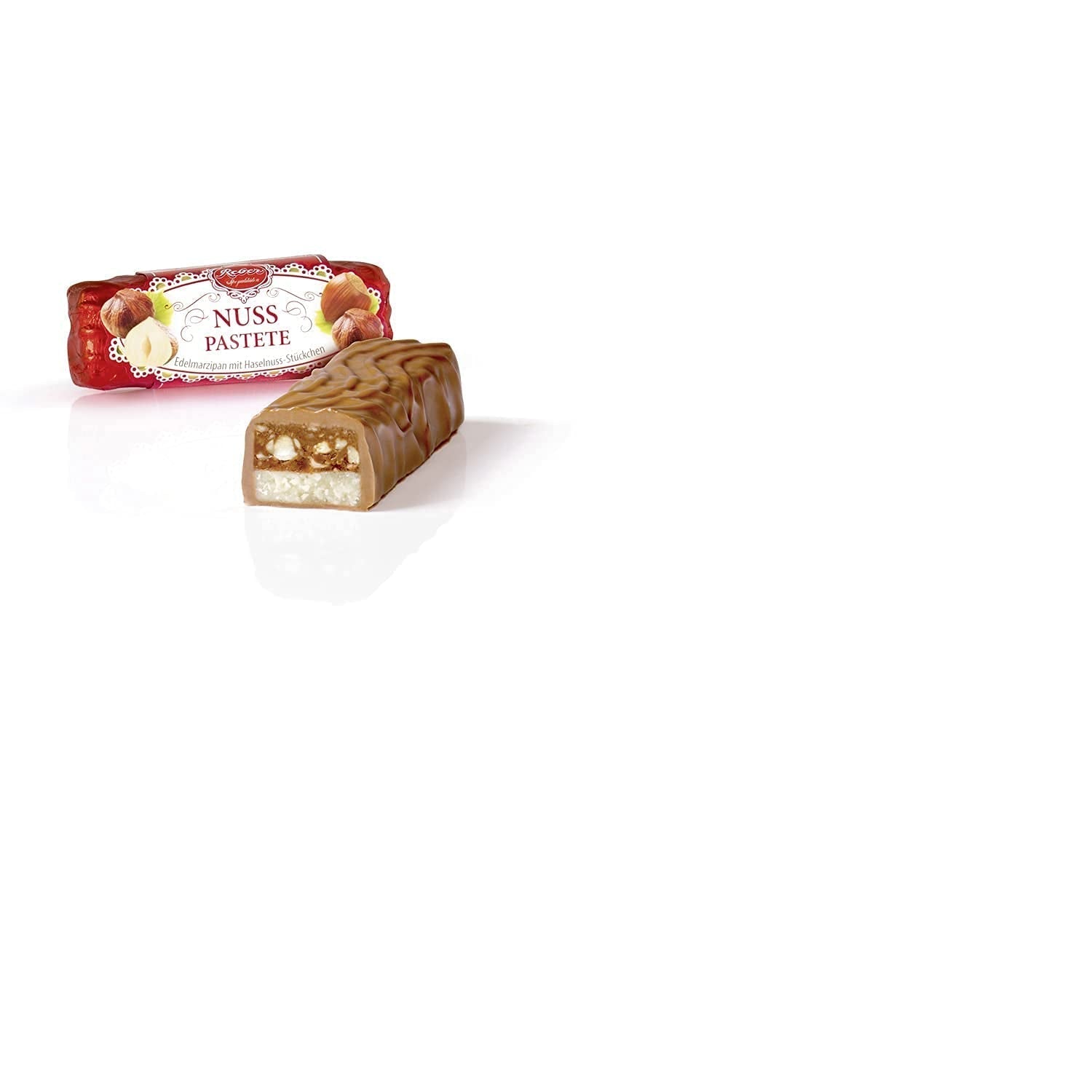 Reber Bites Chocolate and Truffle Pie, trufle brandy na kremowym nugacie, oblane delikatną alpejską czekoladą mleczną, 40g (1 szt.)
