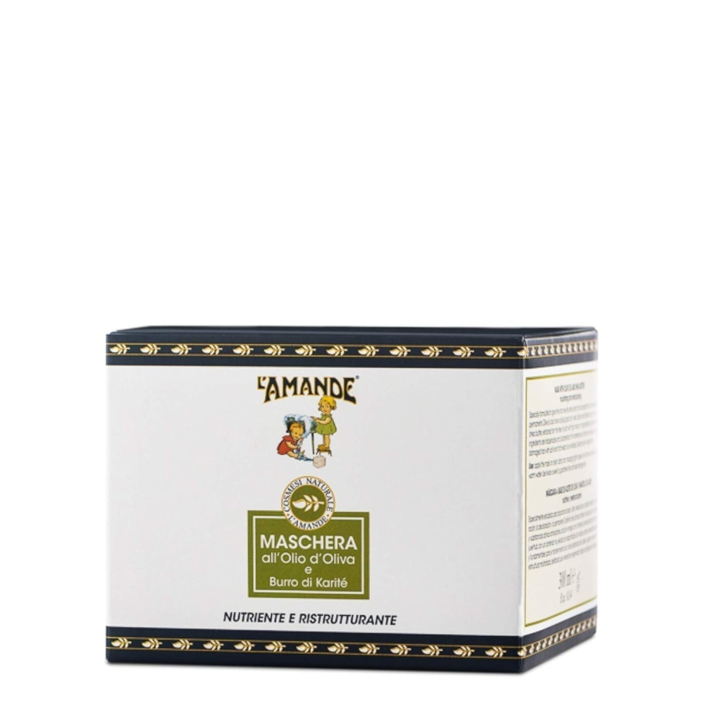Maska do twarzy z oliwą z oliwek - 300 ml Maska do włosów Naty Shop