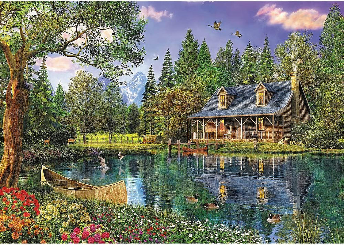 Trefl, Puzzle 45005, Popołudniowa idylla, 4000 elementów, Jakość Premium, Dla dzieci powyżej 14 lat Puzzle Naty Shop