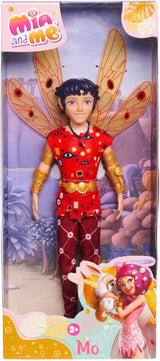 Lalka Simba Mia i ja Mo, Elf ze skrzydłami i ruchomymi nogami, 6 akcesoriów, 24,5 cm, wiek 3+