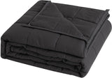 Good Nite Kocyk obciążany dla dorosłych Szary Koc relaksacyjny do i do relaksu Kocyk obciążany Szary 125X150Cm 4Kg Koce i kołdry Naty Shop Szary 150X200Cm, 6Kg