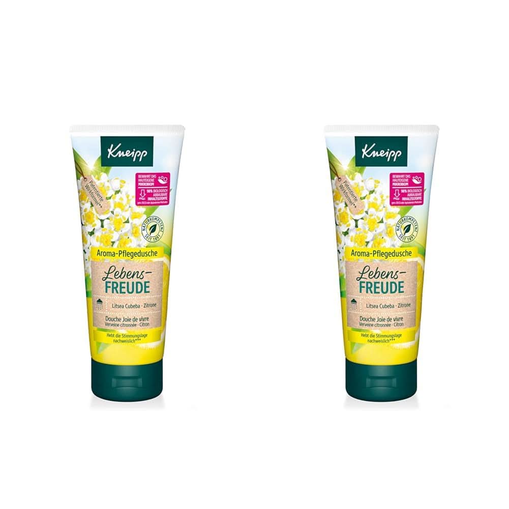 Kneipp Aroma, nawilżający żel pod prysznic, 200 ml Prysznic i kąpiel Naty Shop Zestaw 2 x 200 ml