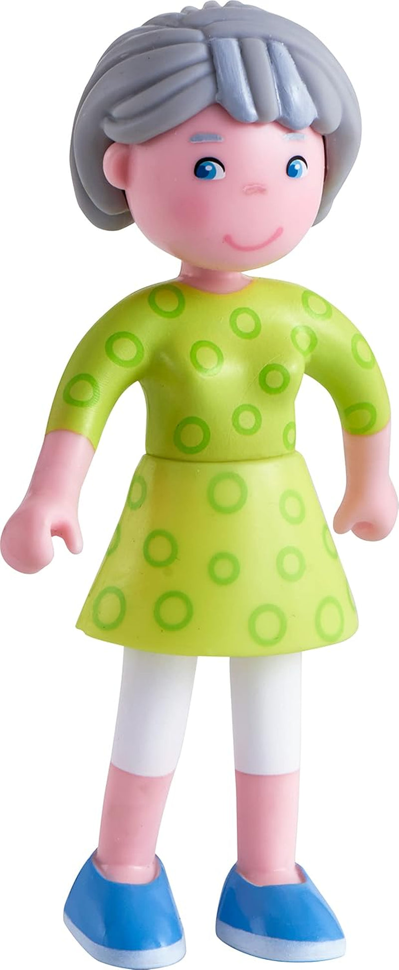 HABA 306147 - Zestaw Little Friends Dziadkowie, elastyczne lalki i zwierzęta w wieku 3+, wielokolorowy