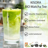 Ceremonialna Matcha BIO jakość 100G zielona herbata 100% organiczna zielona herbata Matcha w proszku