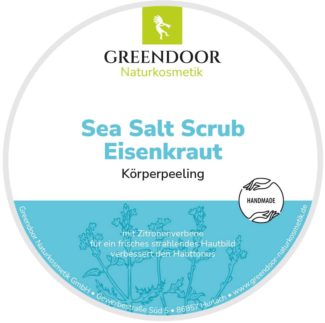 GREENDOOR Peeling do ciała, wegański, o zapachu cytryny, 280 g Kosmetyki i Uroda Naty Shop