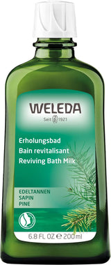 WELEDA, kosmetyki naturalne Organiczna esencja do kąpieli z olejkami eterycznymi ze świerku i jodły pospolitej do relaksu i pielęgnacji, dodatek do kąpieli zapewniający wewnętrzną siłę, 200 ml Prysznic i kąpiel Naty Shop