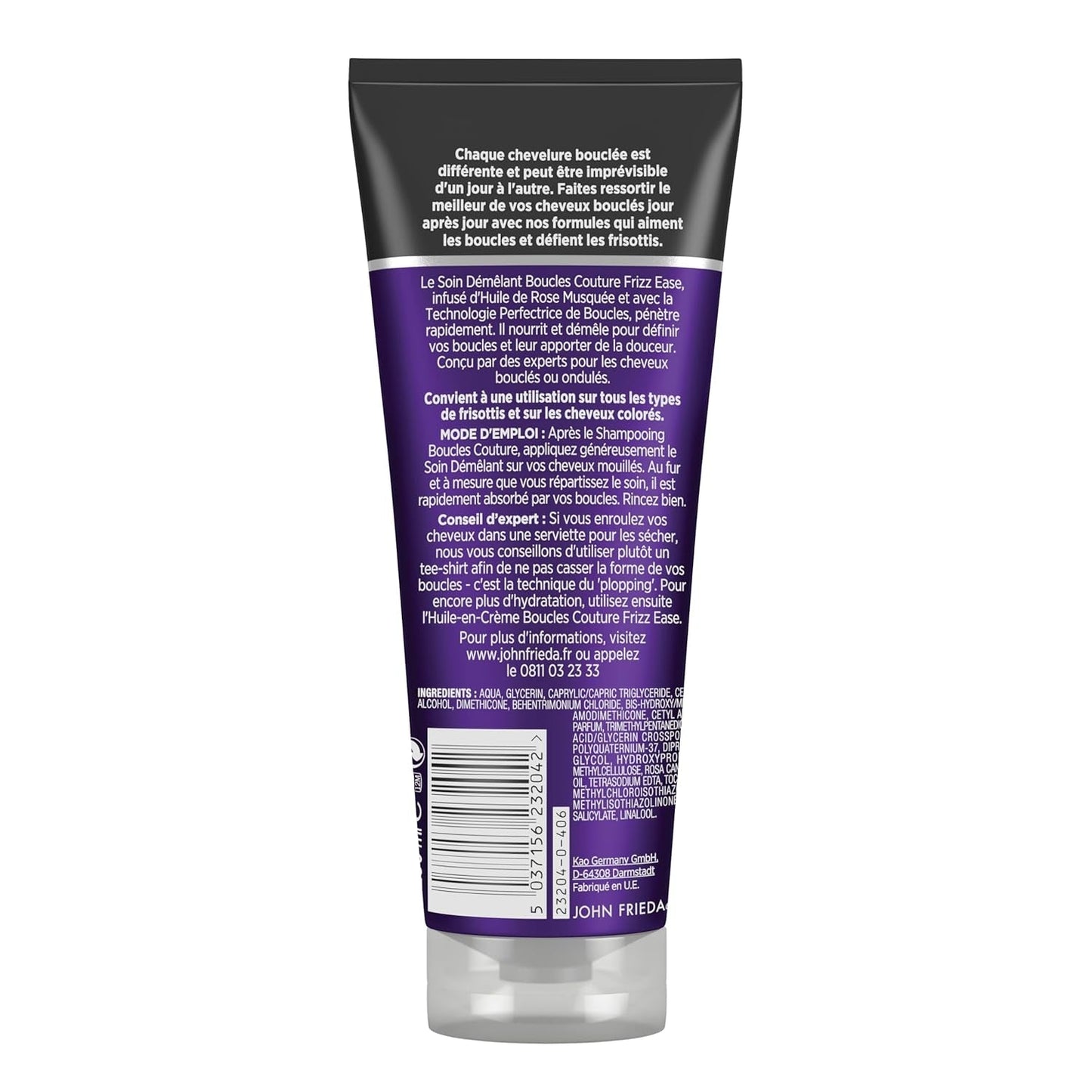 John Frieda Frizz Ease Odżywka do włosów ułatwiających rozczesywanie, 250 ml Produkty ułatwiające rozczesywanie włosów Naty Shop
